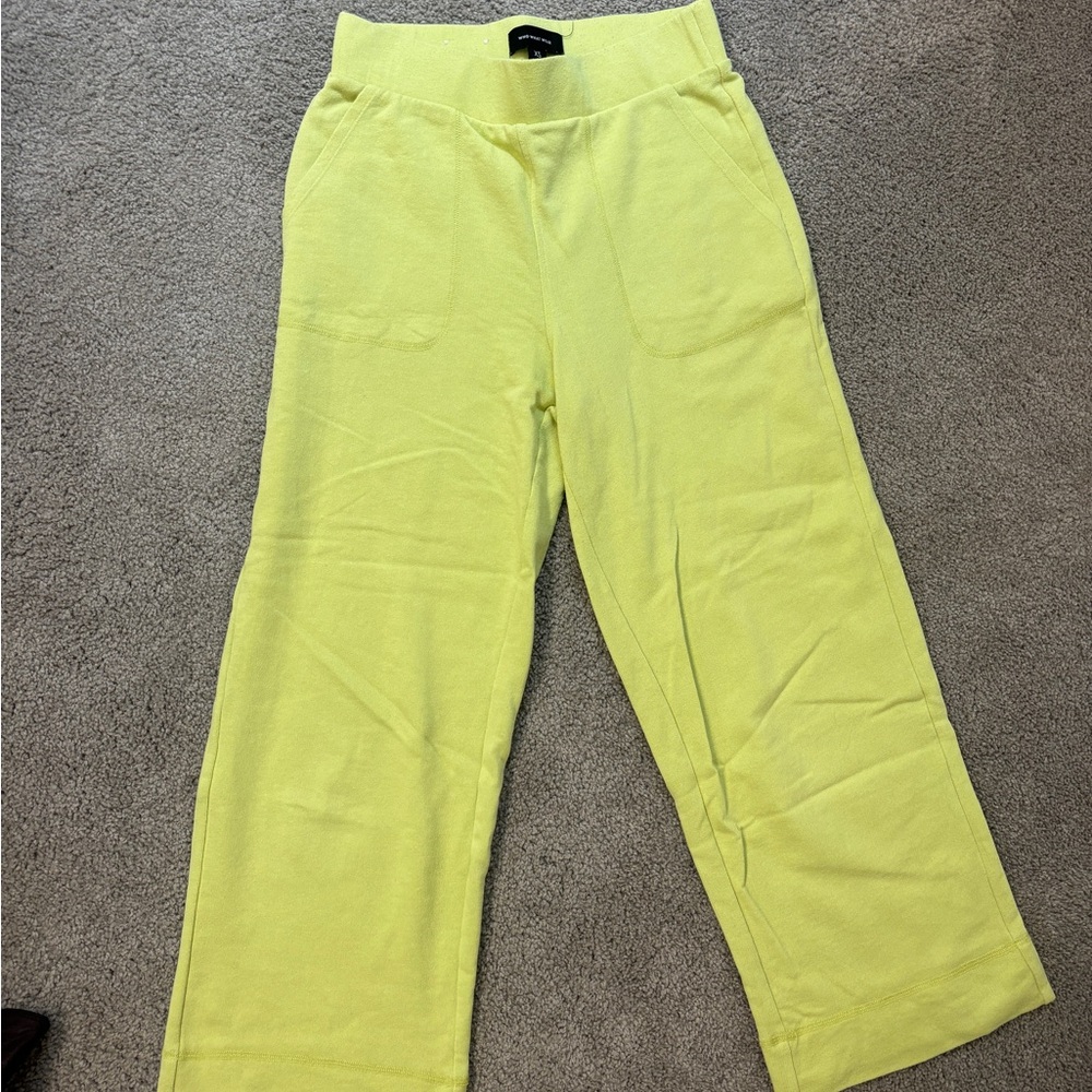 Who What Wear Lime Lounge Pants